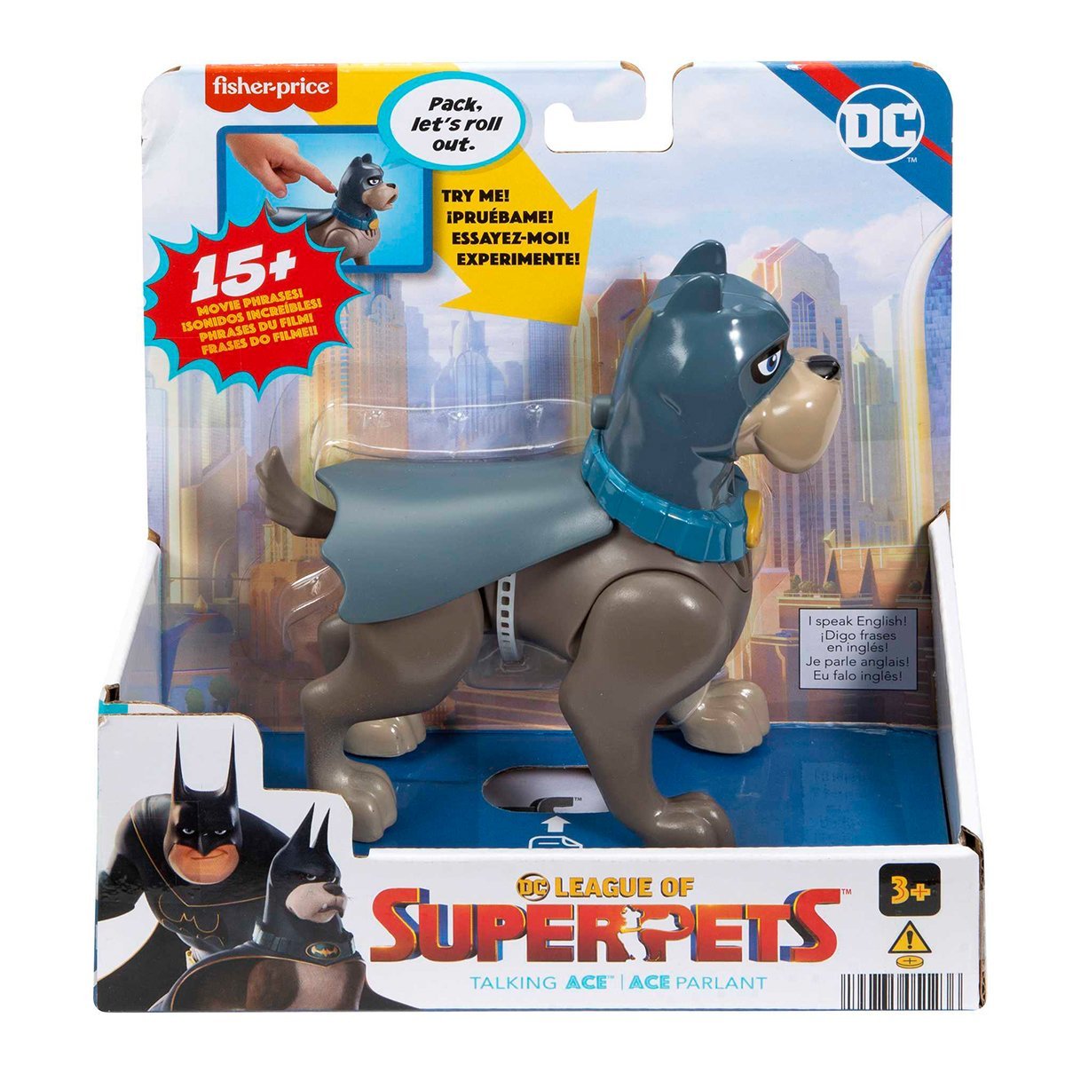 Imaginext DC League of Super Pets - Sesli Figürler
