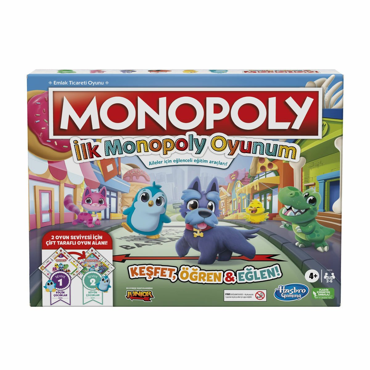 F4436 Monopoly Discover, +8 yaş