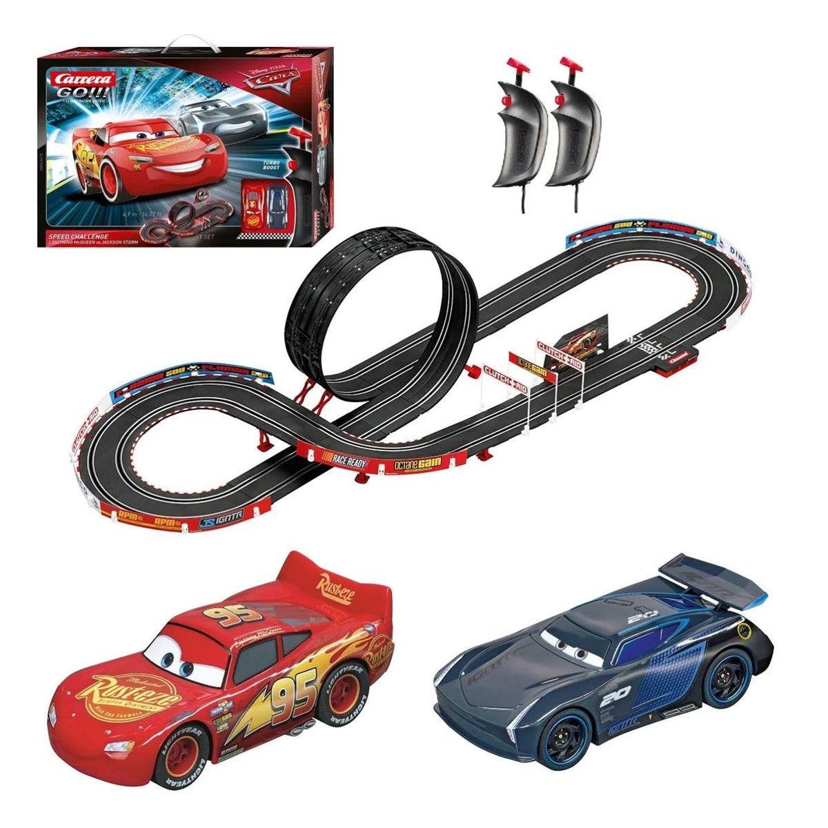 62476 Carrera GO Disney-Pixar Cars - Speed Challenge +6 yaş