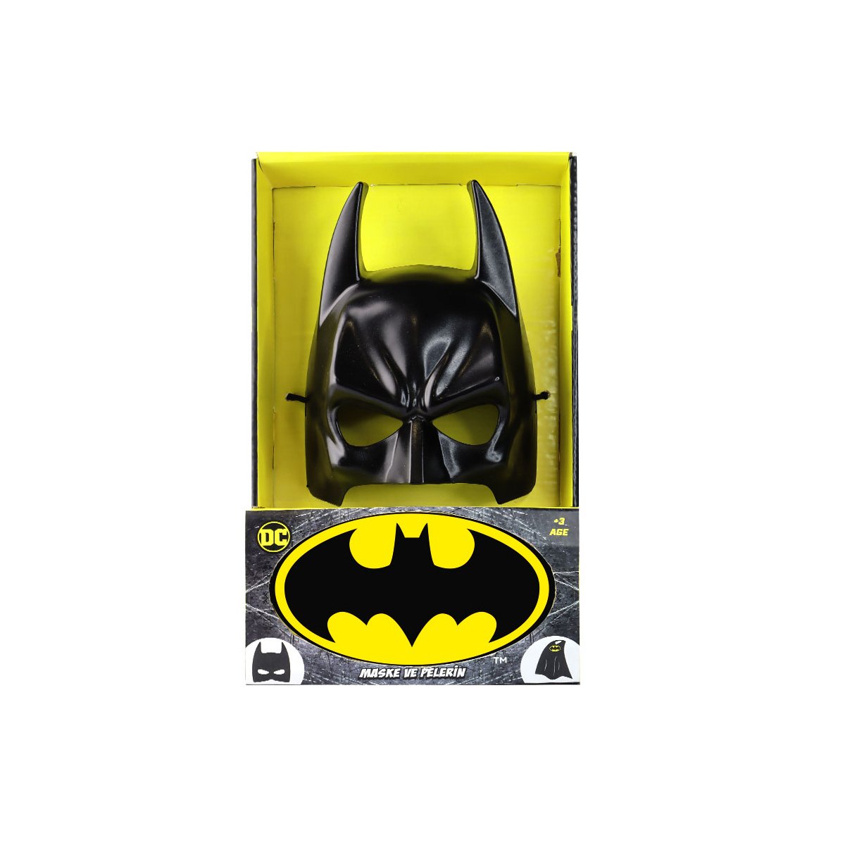 01509 Mega, Batman Maske ve Pelerin Set, +3 yaş