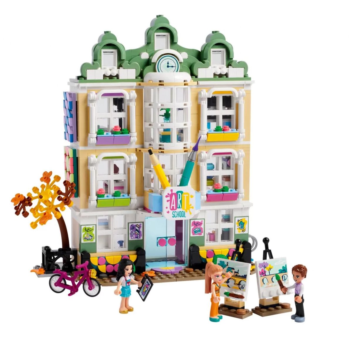 41711 Lego Friends - Emmanın Sanat Okulu, 84 parça +4 yaş