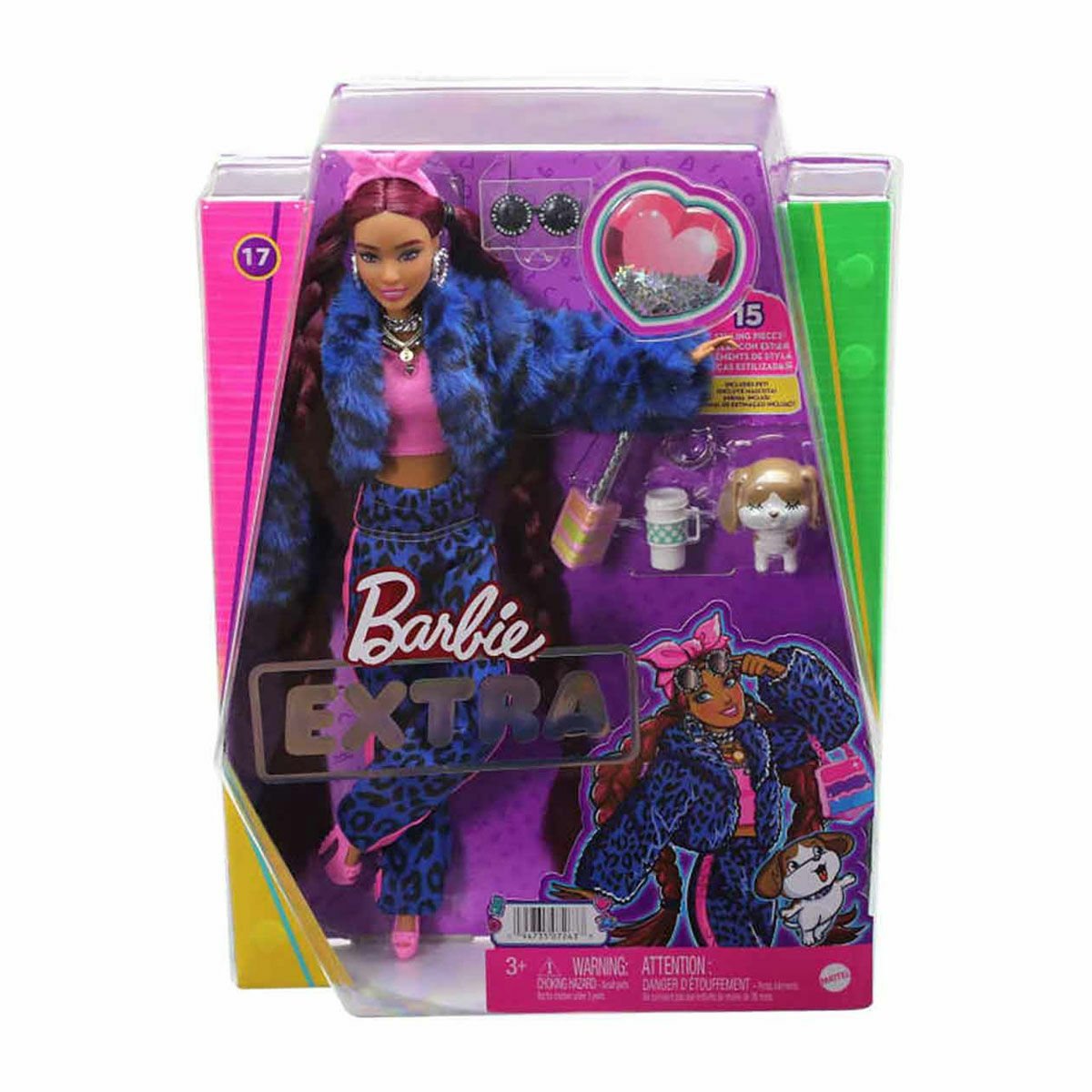 HHN09 Barbie Extra - Pembe Bandanalı Bebek
