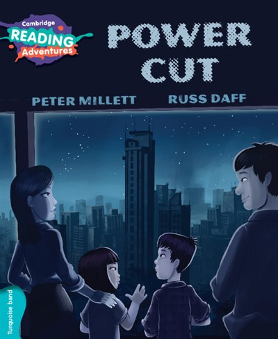 Power Cut. Power Cut reading. Turquoise Power Cut. Peter Millett.