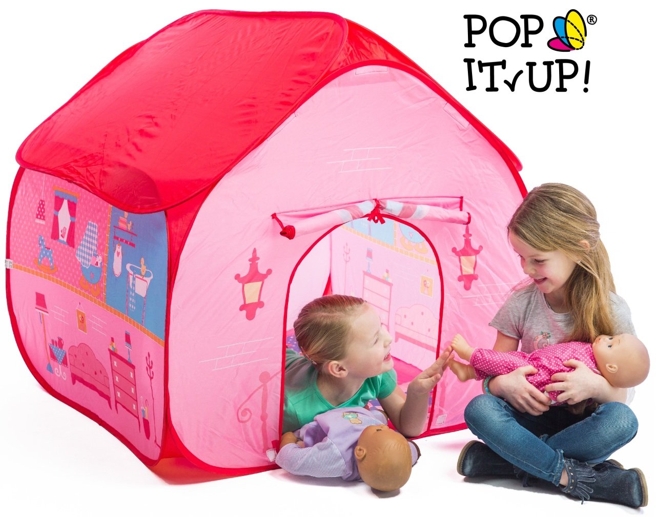 Pop It Up Bebek Evi Oyun Çadırı Mutlu Minik