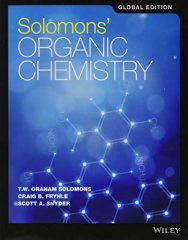 UP81-009 John Wiley & Sons Inc Solomons' Organic Chemistry 2016 T. W. Graham Solomons 40RaD