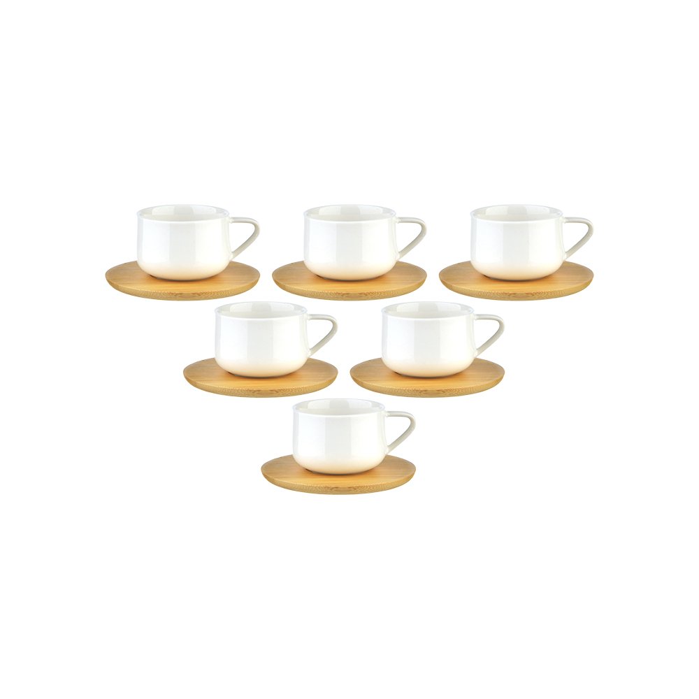 6� lı Kahve Fincan Seti Bambu Monte Tedi Online Alışveriş