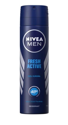 Nivea Fresh Active Sprey Deodorant 150 Ml