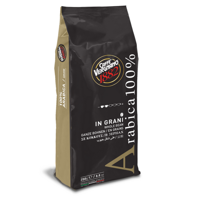 Caffè Vergnano 1882 Caffè in Grani Arabica 100 Çekirdek Kahve 250 Gr.