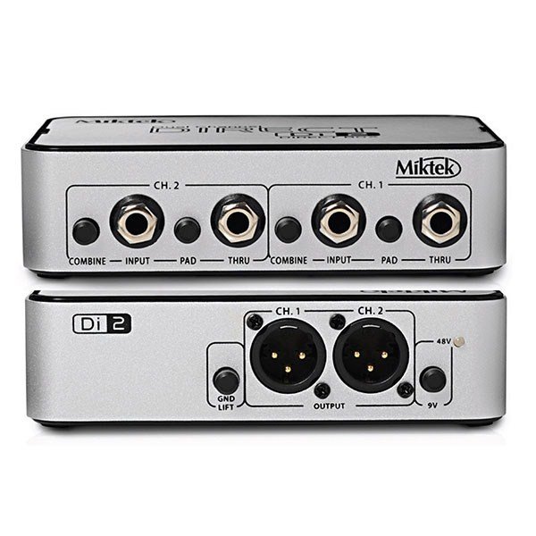 Miktek DI-2 Stereo Aktif Direct Box