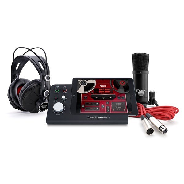 Focusrite iTrack Dock Studio iPAD Uyumlu Taşınabilir Stüdyo Paketi Focusrite iTrack Dock Studio iPAD Uyumlu Taşınabilir Stüdyo Paketi
