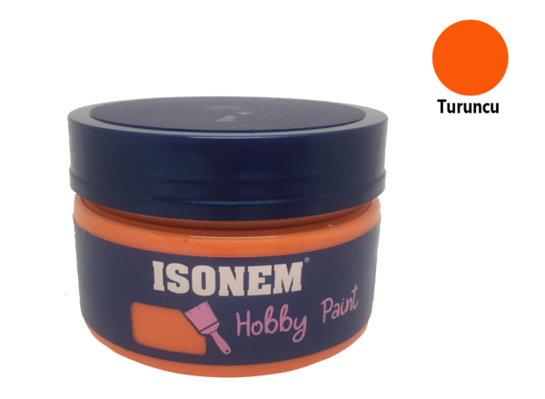 Isonem Hobby Paint Akrilik Boya 350 ml - Turuncu