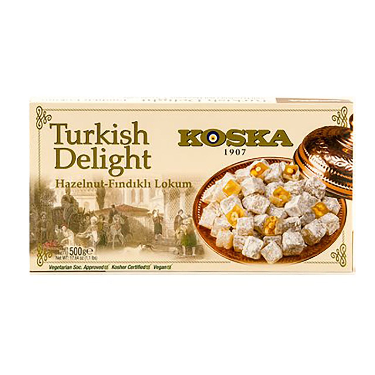 Koska Turkish Delight 500g Hazelnut