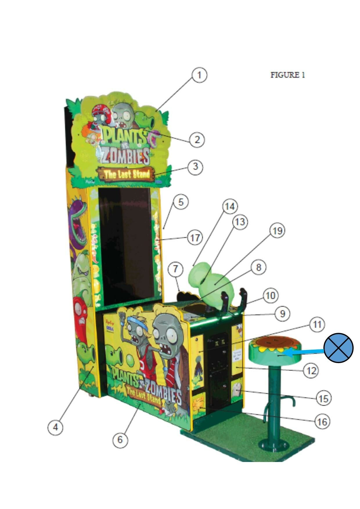 Plants Vs. Zombies: The Last Stand Arcade Game
