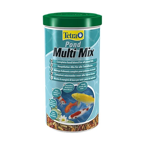 Tetra Pond Multimix 4in1 Balık Yemi 1 Lt