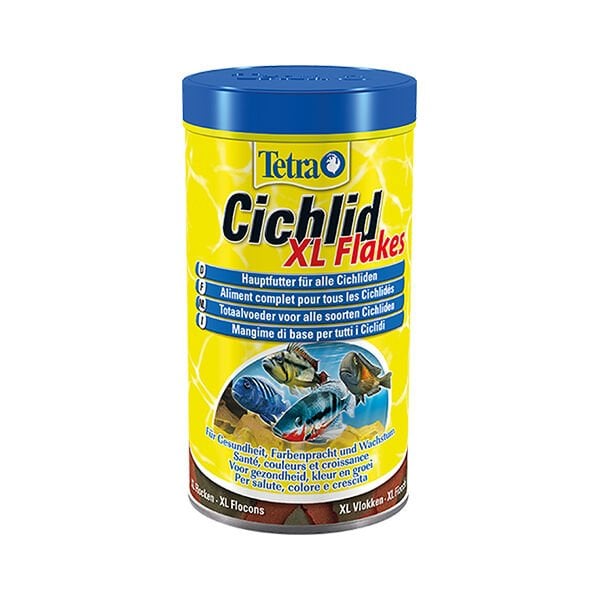 Tetra Chiclid XL Flakes Cikled Balık Yemi 500 Ml