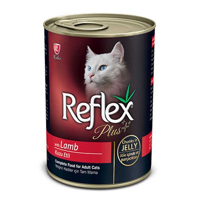 Reflex Plus Kuzulu Kedi Konsversi Et Parçacıklı 400 Gr