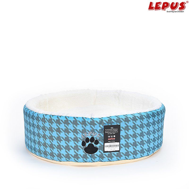 Lepus Sünger Köpek Yatağı Mavi 50x17h cm