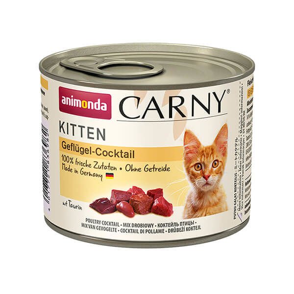 Animonda Carny Kitten Kümes Hayvanlı Kedi Konservesi 200 gr