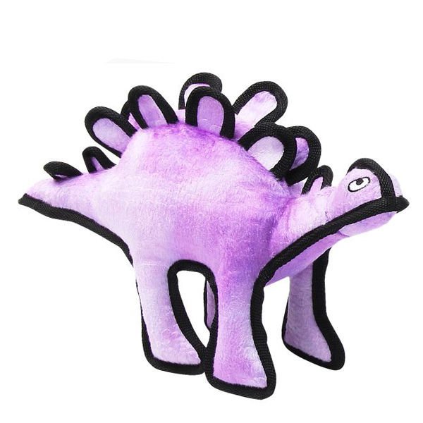 Pawise Tuff Toy Stegosaurus Sert Köpek Oyuncağı Mor