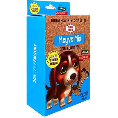 Pawmax Meyveli Orta Ve Büyük Irk Köpek Ödül Kurabiyesi 180 Gr