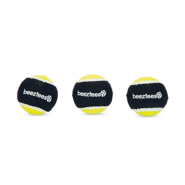 Beeztees Tenis Topu Köpek Oyuncağı Siyah 3 Lü 6.3 Cm