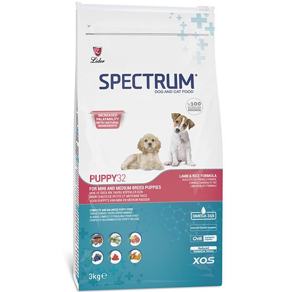 Spectrum Puppy32 Hipoalerjenik Kuzu Etli Yavru Köpek Maması 3 Kg