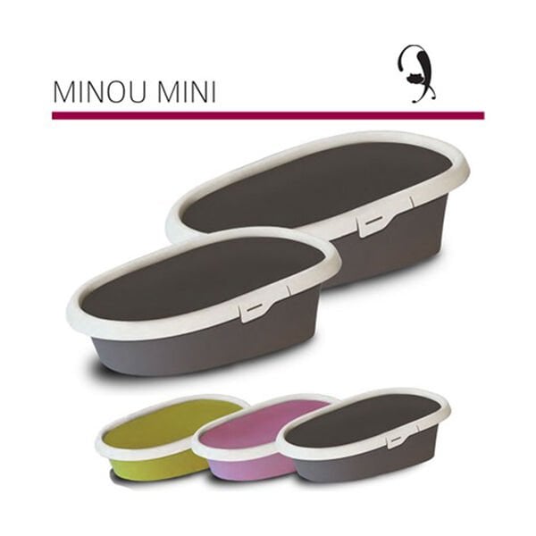 Mp Minou Mini Üstü Açık Kedi Tuvalet Kabı 43x30x14 Cm