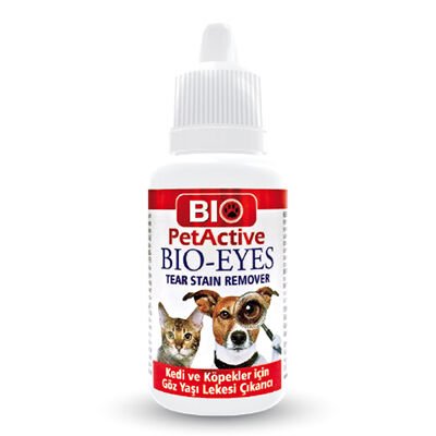 Pet Active Bio Eyes Kedi Ve Köpekler İçin Gözyaşı Leke Çıkartıcı 50 Ml