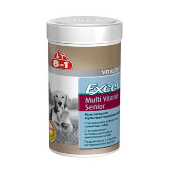 8 in 1 Excel Yaşlı Köpek Multivitamin Tablet 70 Adet