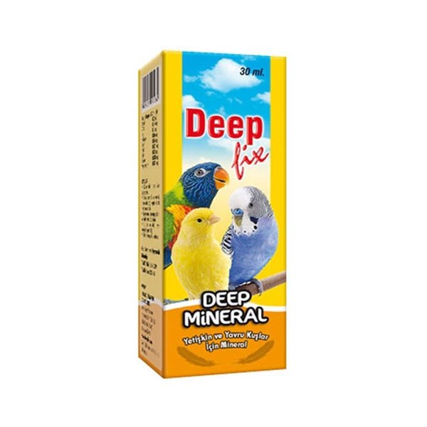 Deep Fix Kuşlar İçin Mineral 30 Ml