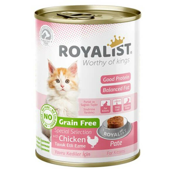 Royalist Kitten Gravy Tavuk Etli Soslu Yavru Kedi Konservesi 400 Gr
