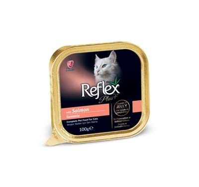 Reflex Plus Somonlu Pate Yetişkin Kedi Konservesi 100 Gr