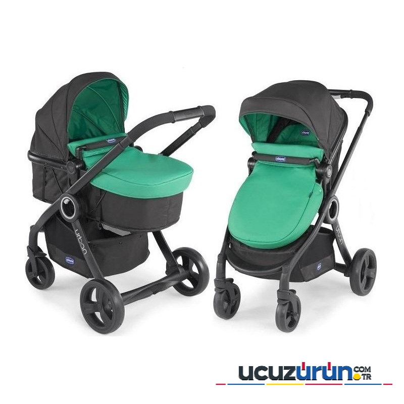 Chicco Urban Renk Paketi (Green Wave) Bebek Arabası Kılıfı