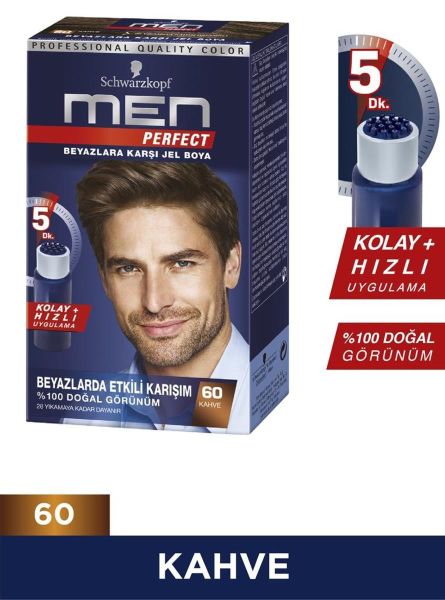 Handvest doen alsof Relativiteitstheorie Schwarzkopf Men Perfect Saç Boyası 60 Kahve | Karcı Cosmetic and  Hairdresser Supplies