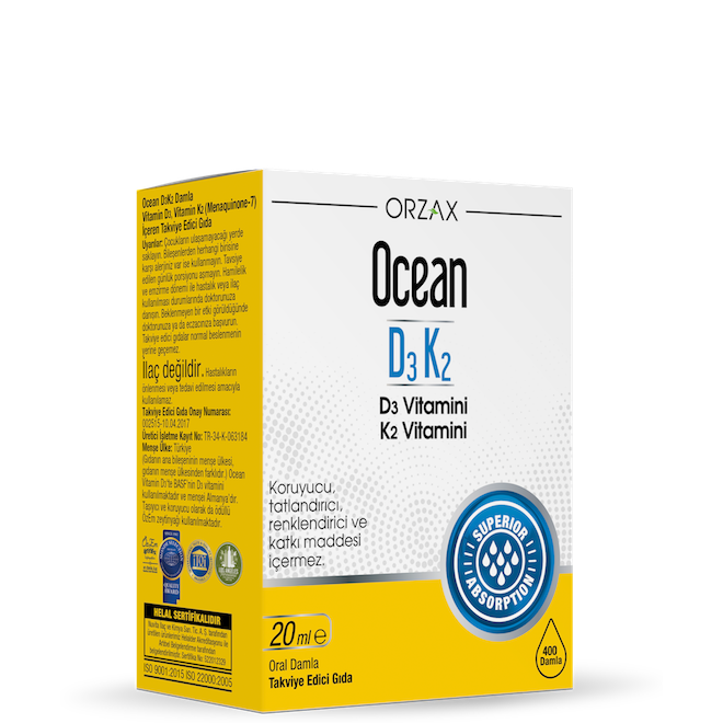 Ocean D3K2 20ml Damla