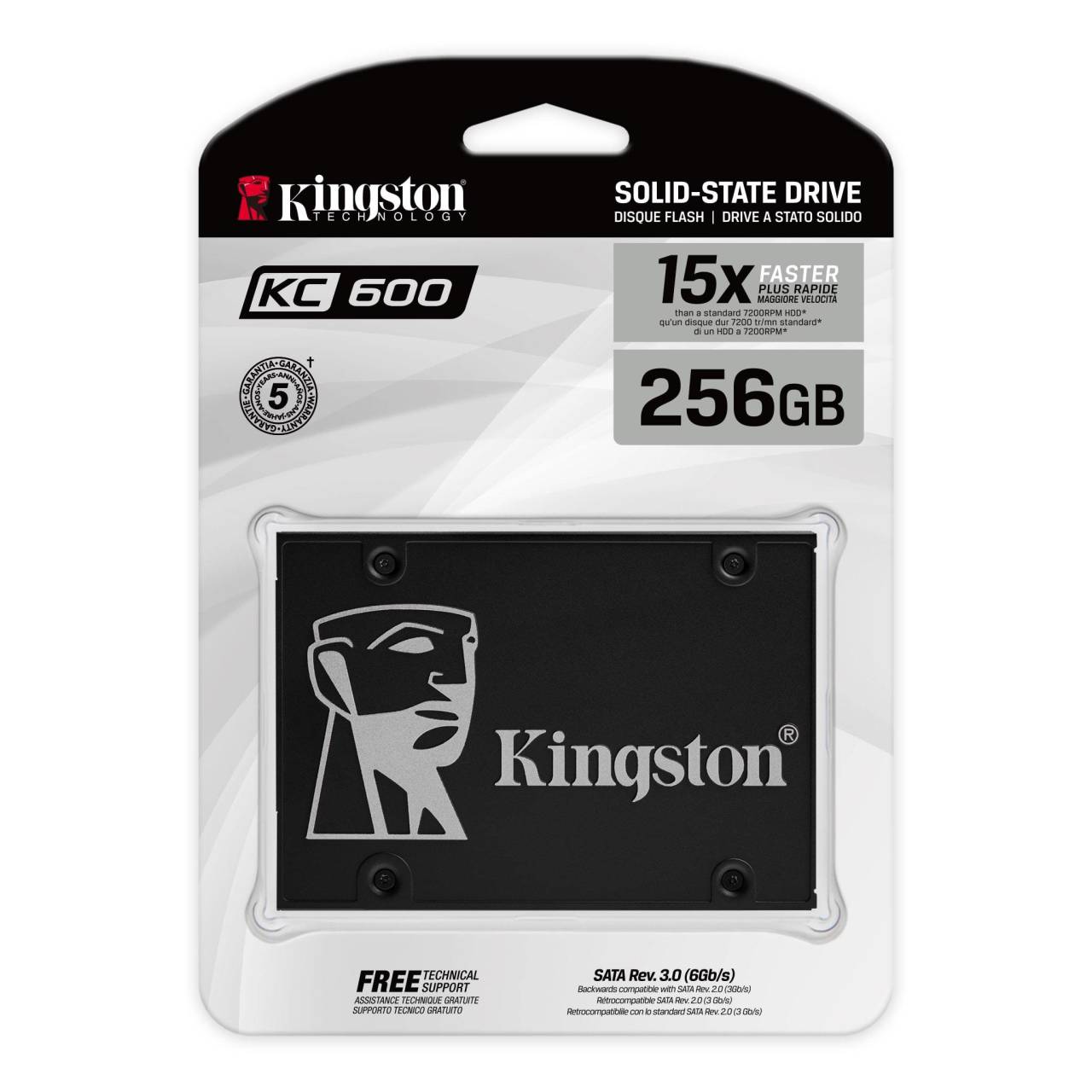 Ssd накопитель kingston kc600 skc600 256g 256гб обзор