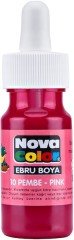 Nova Color Ebru Boya Pembe Şişe Nc-249