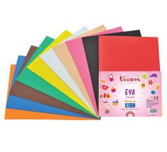 Ticon Eva Yapışkanlı 20X30 Cm 10'Lu  Karışık Paket