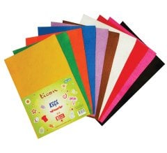 Ticon Keçe 20X30Cm (180 Gr) 10 Lu Karışık Paket