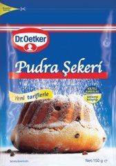 Dr.Oetker Pudra Şekeri 150Gr.Kilitli Ambalaj