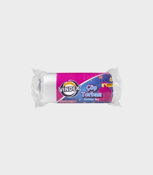 Vindex Çöp Torbası Mini 40x47 Beyaz 30lu