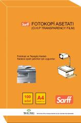 Sarff Fotokopi Asetatı A3 100 Lü 15330090