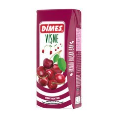 Dimes Active Vişne İçeceği 200Ml.