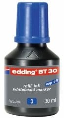 Eddıng Beyaz Tahta Mürekkebi 30 Ml E-Bt30 Mavi