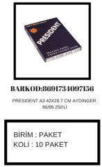 Presıdent Aydınger A3 80/85 Gr 250 Li