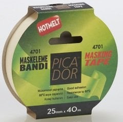 Pıcador Maskeleme Hotmelt 4701 Askılı 25Mmx40Mt