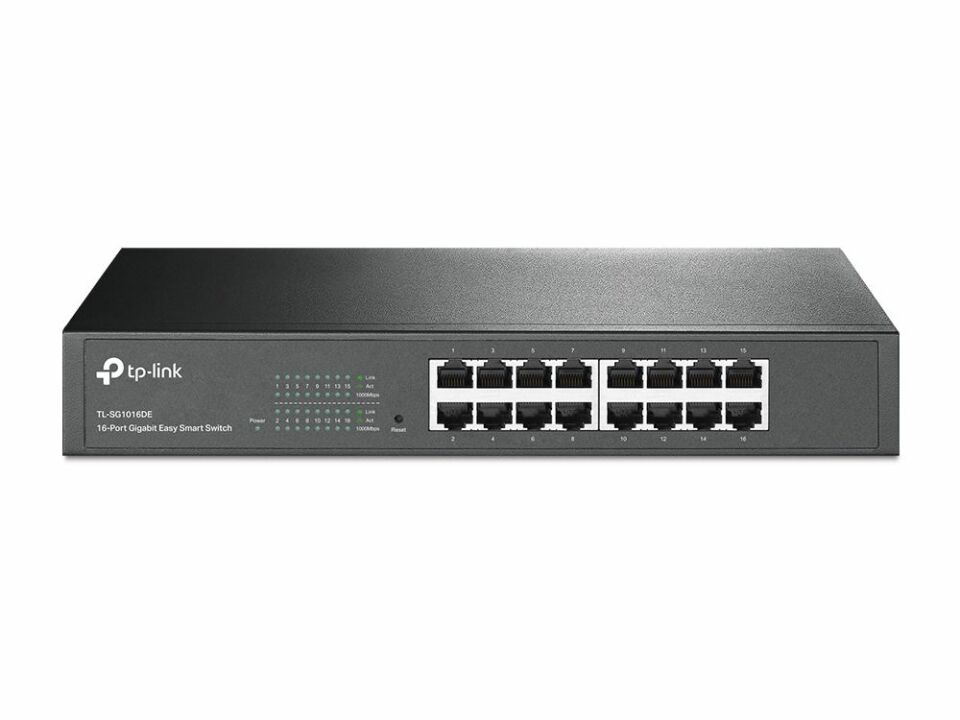 16 Port 10/100/1000MBPS Smart Switc