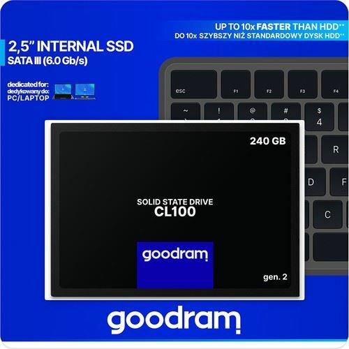 SSD 240GB 2,5'' SATA 6GB 520/400