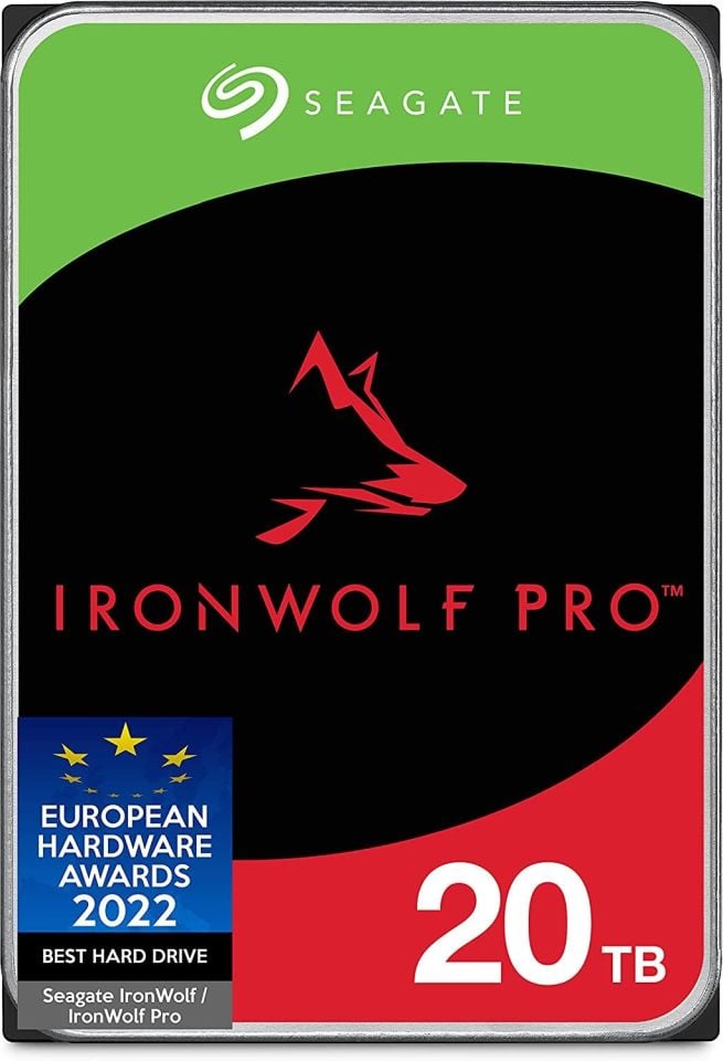 20TB Sata 7200RPM 256MB Ironwolf Pro Dahili Disk