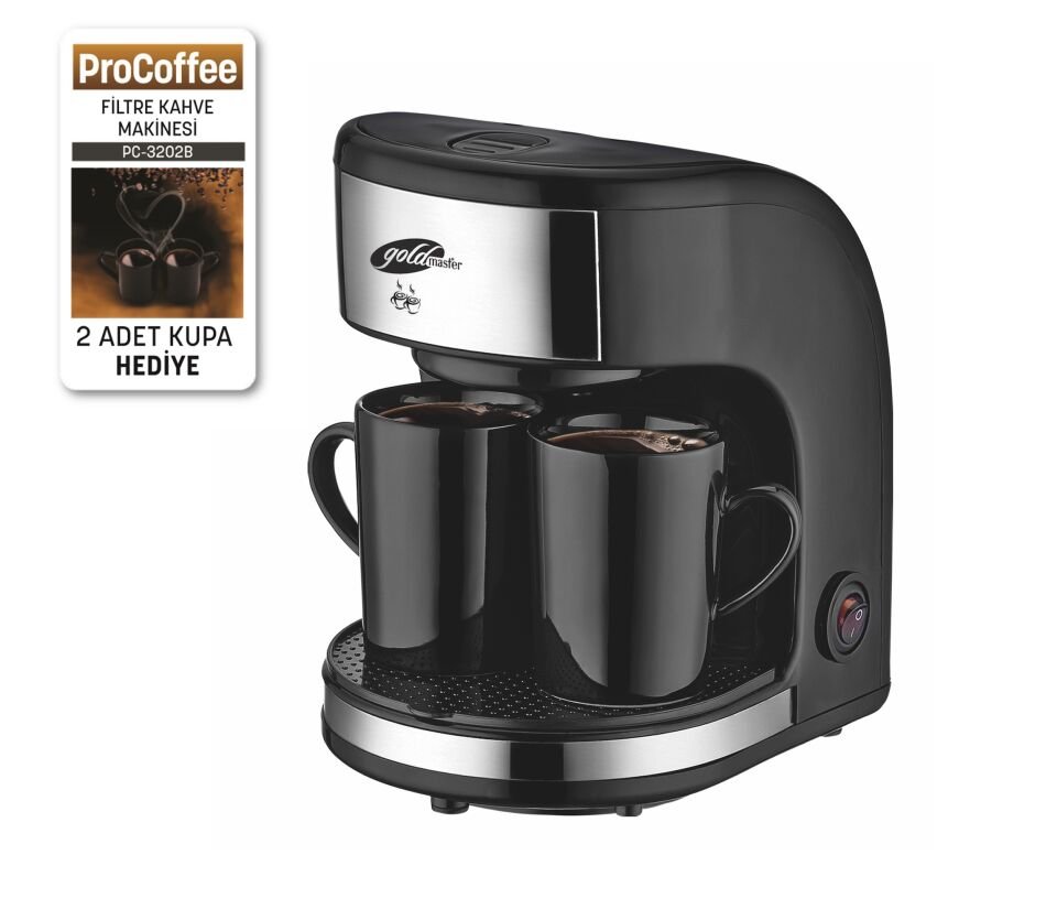 Goldmaster PC-3202B ProCoffee Mini Filtre Kahve Makinesi